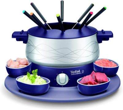 Appareil à fondue 8 personnes avec plateau rotatif