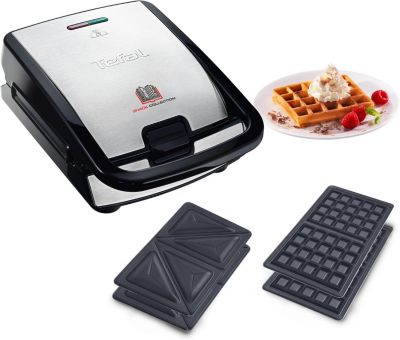 Appareil multifonction gaufres et croque-monsieur 700 W