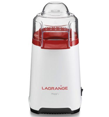 Appareil à pop-corn 1200w blanc/rouge Lagrange 259003 popp'y
