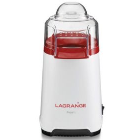 Appareil à pop-corn 1200w blanc/rouge Lagrange 259003