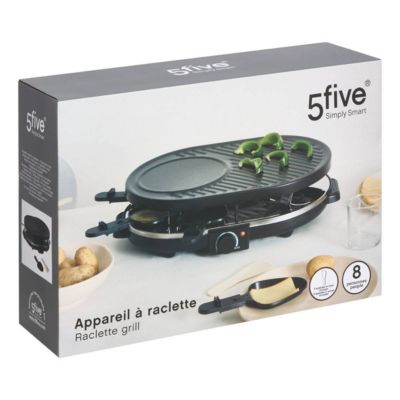 Appareil à raclette 8 personnes - 5five