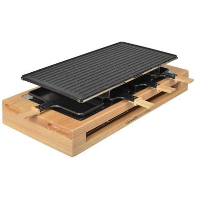 Appareil à raclette kitchen chef KCWOOD 8 MAXI