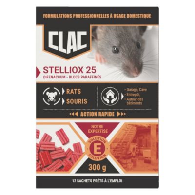 Appât pâte rats et souris Protecta 300g - 25 sachets