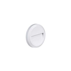 Applique 2W Encastrable LED Extérieure étanche Ronde Blanche - Blanc Naturel 4200K