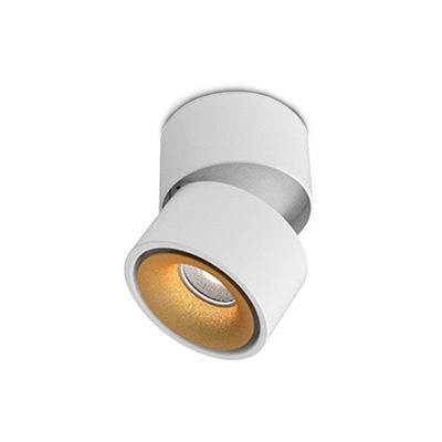 Applique décorative LED 6W - Blanc/Doré - Orientable - 3 CCT - IRC90
