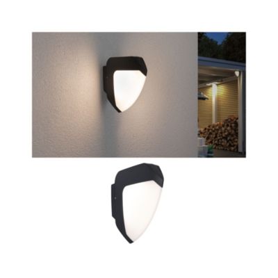 Applique d'extérieur LED Ikosea Détecteur de mouvement crépusculaire (IR) résistant à l'eau de mer IP44 50x203 mm 3000K 4,4W 350lm