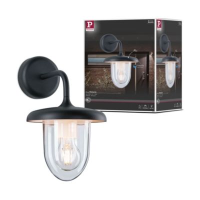 Applique d'extérieur Vintario résistant à l'eau de mer IP44 rond 180x305 mm max. 20W 230V Anthracite Aluminium
