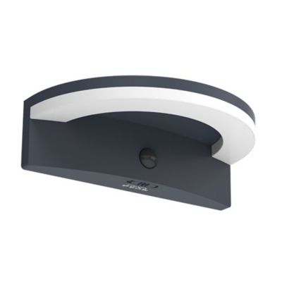 Applique d'extérieur à energie solaire avec capteur LED intégrée Vyzor gris anthracite IP44 7W 1000lm Lutec