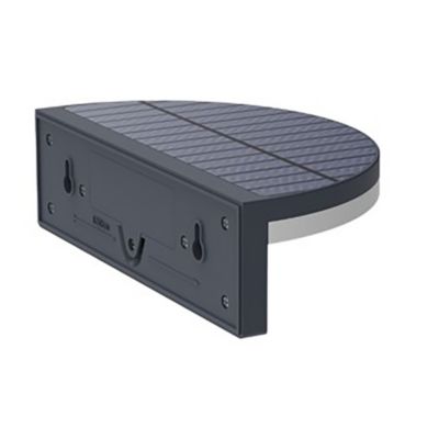 Applique d'extérieur à energie solaire avec capteur LED intégrée Vyzor gris anthracite IP44 7W 1000lm Lutec