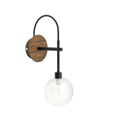Applique de salle de bain Lisburn IP44 G9 33W noir Seynave