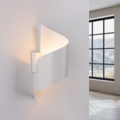Applique en acier 1 ampoule 4000K - 15x13x31cm Sollux