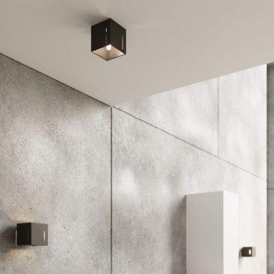 Applique en aluminium 1 ampoule 3000K - 10x12x10cm Sollux