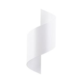 Applique en métal, blanc H: 31cm