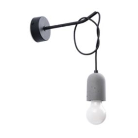 Applique en PVC/béton 1 lampes 8x22x50cm Sollux
