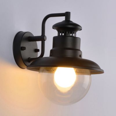 Applique Exterieure Almeria Col De Cygne E27 60w Anthracite Castorama