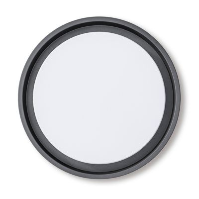 Applique extérieure LED 'Mio' D: 17,5 cm en métal et plastique anthracite, IP54 pour entrée, balcon, terrasse