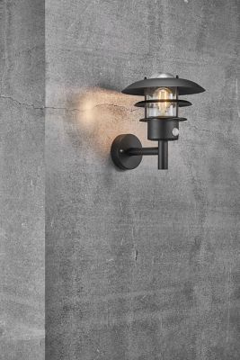 Applique extérieure montante Marselis E27 NOIR IP44 60W Nordlux