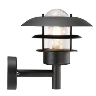 Applique extérieure montante Marselis E27 NOIR IP44 60W Nordlux