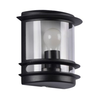 Applique extérieure murale 20 W IP44 noir mat H.24 cm Little Garden Cagliari