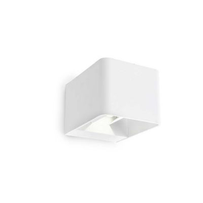 APPLIQUE IP65 WILSON SQUARE LED 9W BLANC CHAUD - 3 000 K ON-OFF BLANC 623LM