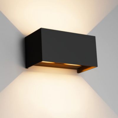 Applique LED 24 W, 3000 K, éclairage extérieur, IP65, éclairage extérieur, applique murale, blanc chaud