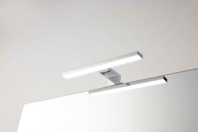 Applique LED 30 cm pour miroir de salle de bain YUM - IP44 - 4000K - Chromé