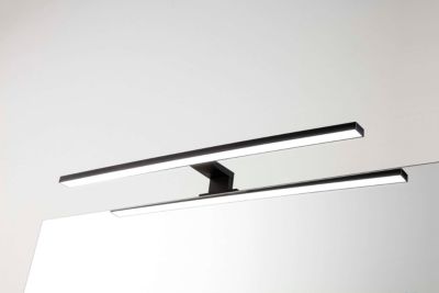 Applique LED 60 cm pour miroir de salle de bain YUM - IP44 - 4000K - Noir