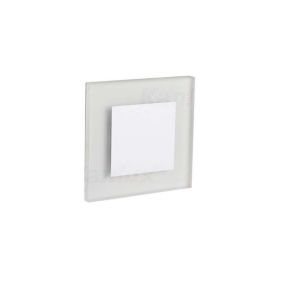 Applique LED escalier Carré 0,8W DC12V Blanc APUS - Blanc Naturel 4000K