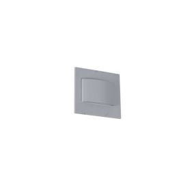 Applique LED escalier Carré 1,5W DC12V Gris ERINUS - Blanc Naturel 4000K