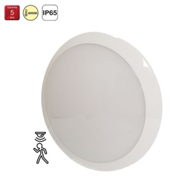 Applique Led Extérieure Avec Détecteur De Mouvement 12W-16W-24W 4000K Max 2000Lm Classe 2 IP65
