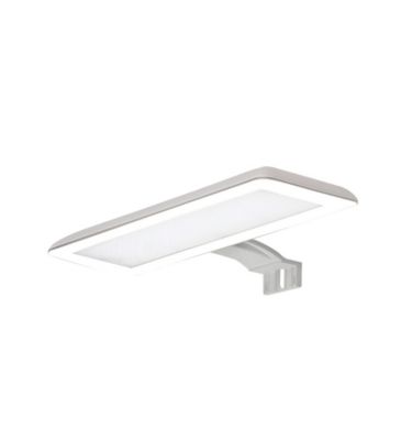 Applique LED Multi-Fixation pour Miroir Salle de Bain - Lumière Froide (5700K) - 30cm - Vesta (Chromé). Ampoule non remplaçable.