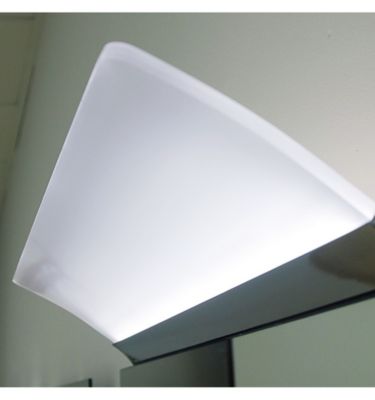 Applique LED pour Miroir de Salle de Bain avec Prise, Lumière Blanche Neutre (4000K) - 50 x 7,6 x 1,3 cm - Modèle Apolo Chromé