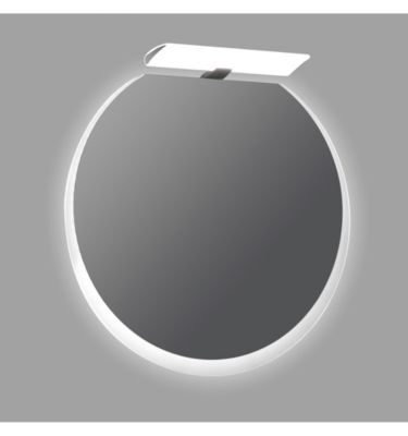 Applique LED pour Miroir de Salle de Bain, Chromé, Lumière Blanche Froide (5700K) - 30 cm - Modèle Leon