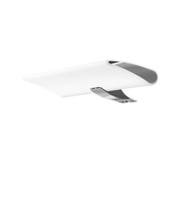 Applique LED pour Miroir de Salle de Bain, Chromé, Lumière Blanche Froide (5700K) - 30 cm - Modèle Leon