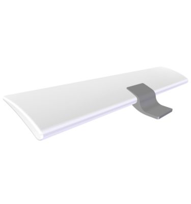 Applique LED pour Miroir de Salle de Bain, Chromé, Lumière Blanche Froide (5700K) - 30 cm - Modèle Leon