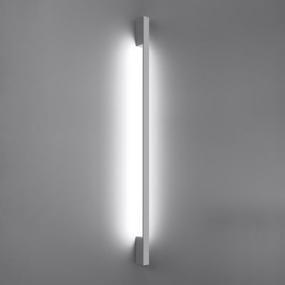 Applique longitudinal en aluminium blanc 4 x 150 cm