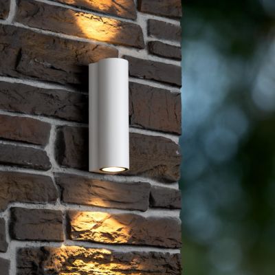 Applique murale AKRA en aluminium avec LED intégré - Blanc - Lucide