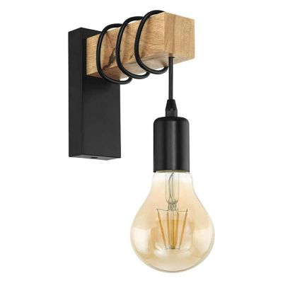 APPLIQUE MURALE APP972-1W LINE BLACK