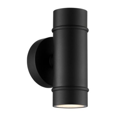 Applique murale ARTILUS Double Aluminium Noir, H.16,7  IP54  GU10 /Nordlux  Extérieur