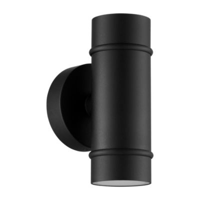 Applique murale ARTILUS Double Aluminium Noir, H.16,7  IP54  GU10 /Nordlux  Extérieur