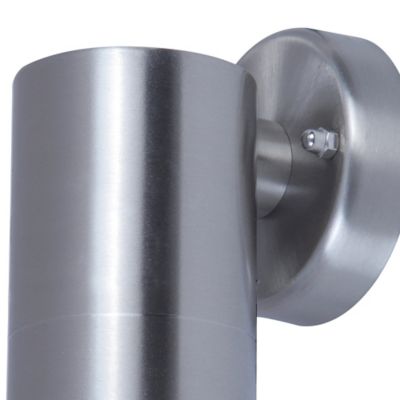 Applique murale Candiac LED intégrée 380lm 4.3W IP44 GoodHome chrome
