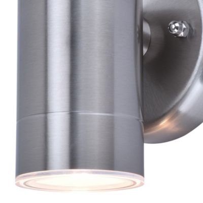 Applique murale Candiac LED intégrée 380lm 4.3W IP44 GoodHome chrome