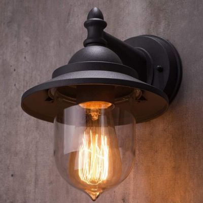 Applique murale CGC Lighting EU E27 60W IP54 Noir