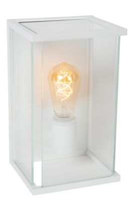 Applique murale CLAIRE en métal avec 1xE27 - Blanc - Lucide
