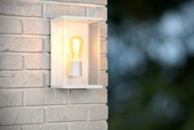 Applique murale CLAIRE en métal avec 1xE27 - Blanc - Lucide