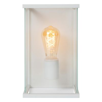 Applique murale CLAIRE en métal avec 1xE27 - Blanc - Lucide