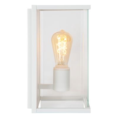 Applique murale CLAIRE en métal avec 1xE27 - Blanc - Lucide