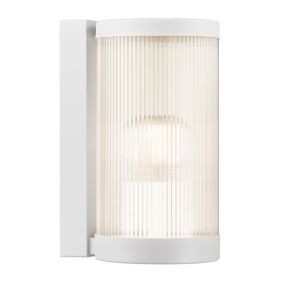 Applique murale COUPAR, Matière plastique, Couleur Blanc, E27, H.25, IP54 / NORDLUX Extérieur