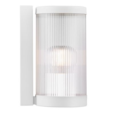 Applique murale COUPAR, Matière plastique, Couleur Blanc, E27, H.25, IP54 / NORDLUX Extérieur