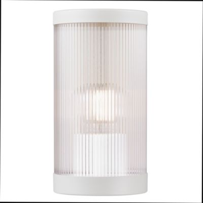 Applique murale COUPAR, Matière plastique, Couleur Blanc, E27, H.25, IP54 / NORDLUX Extérieur